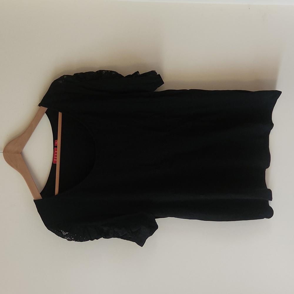 Elle Black Top